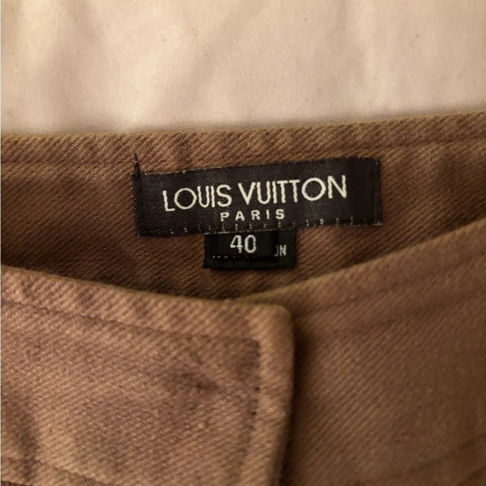 Louis Vuitton Brown Straight Leg Jeans